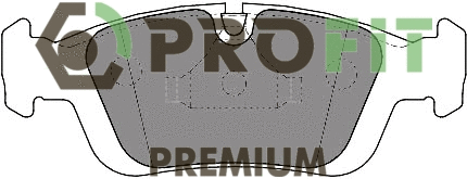 Kit de plaquettes de frein, frein à disque PROFIT 5005-1300