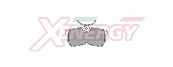Kit de plaquettes de frein, frein à disque AP XENERGY X40718
