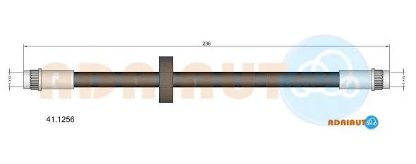 Flexible de frein ADRIAUTO 41.1256