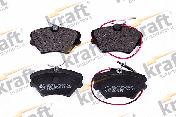 Kit de plaquettes de frein, frein à disque KRAFT AUTOMOTIVE 6005150