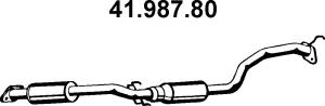 Silencieux central EBERSPÄCHER 41.987.80