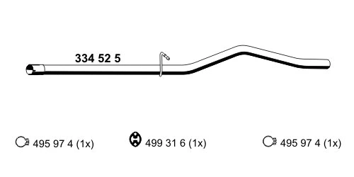 Tuyau d'échappement VEGAZ GmbH FR-400