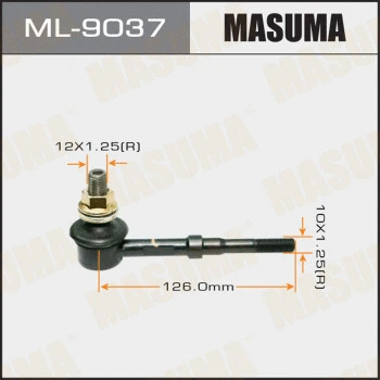 Entretoise/tige, stabilisateur MASUMA ML-9037