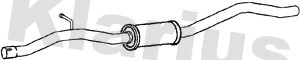 Silencieux central KLARIUS 261108