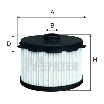 Filtre à carburant MFILTER DE 3117