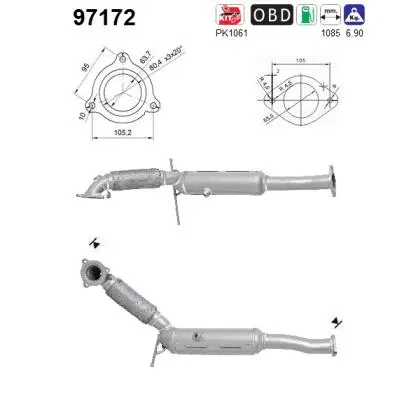 Catalyseur AS 97172