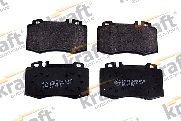 Kit de plaquettes de frein, frein à disque KRAFT AUTOMOTIVE 6001280