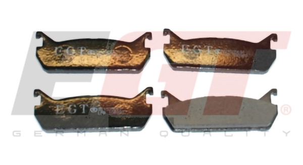 Kit de plaquettes de frein, frein à disque EGT 321505EGT