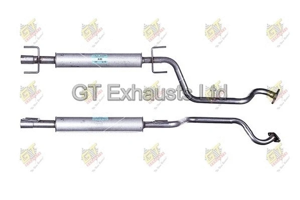 Silencieux central GT Exhausts GGM346