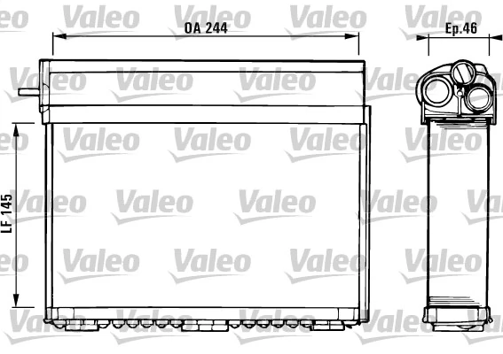 Système de chauffage VALEO 812125