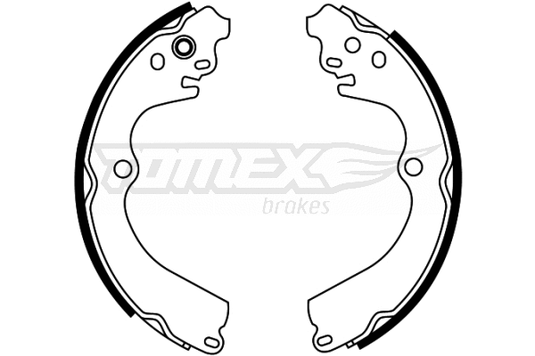 Jeu de mâchoires de frein TOMEX Brakes TX 22-32