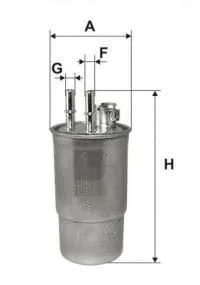Filtre à carburant UNIFLUX FILTERS XN394