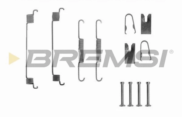 Kit d'accessoires, mâchoire de frein BREMSI SK0789