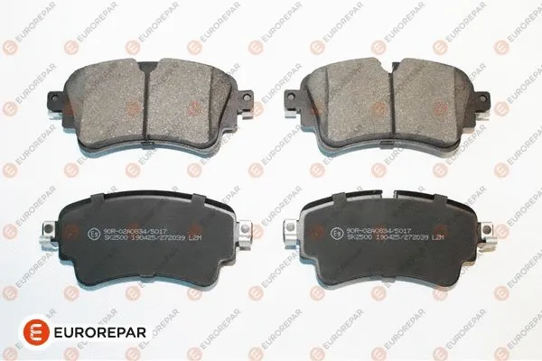 Kit de plaquettes de frein, frein à disque EUROREPAR 1675991080