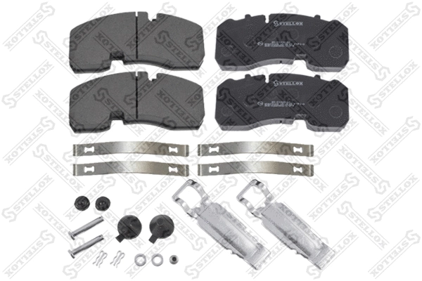 Kit de plaquettes de frein, frein à disque STELLOX 85-01428-SX