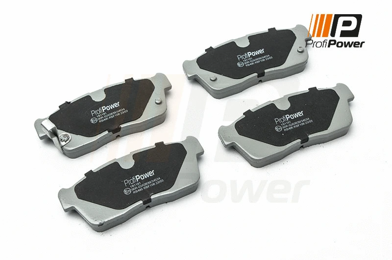 Kit de plaquettes de frein, frein à disque ProfiPower 1B1181