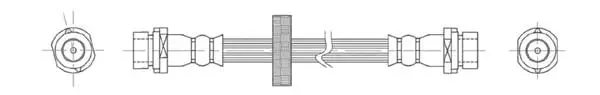 Flexible de frein Technika 36840