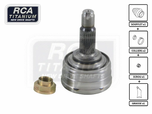 Jeu de joints, arbre de transmission RCA FRANCE HO11
