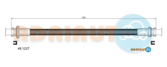 Flexible de frein ADRIAUTO 48.1227