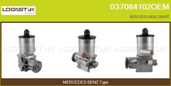 Pompe hydraulique, direction LGK 037084102OEM