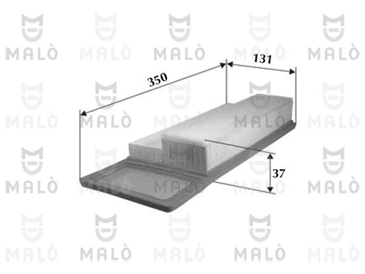 Filtre à air AKRON-MALÒ 1500003