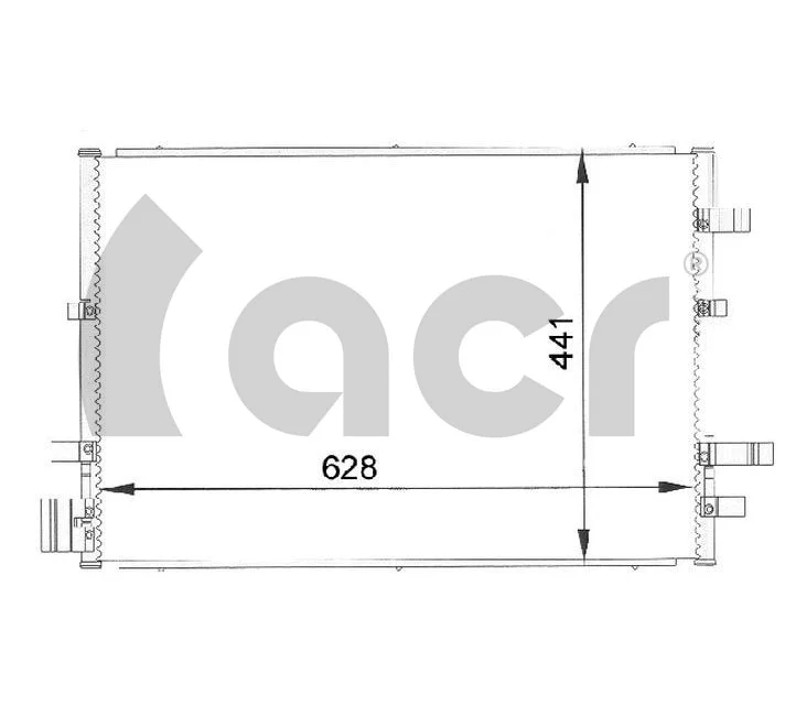 Condenseur, climatisation ACR 300094