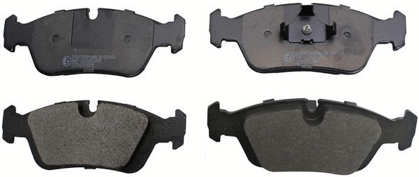 Kit de plaquettes de frein, frein à disque DENCKERMANN B110143