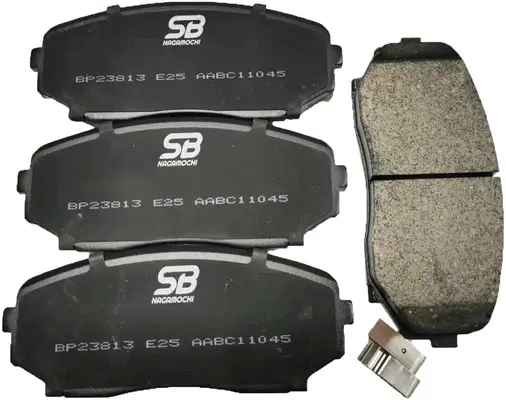 Kit de plaquettes de frein, frein à disque SB BP23813