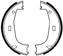 Jeu de mâchoires de frein ABTEX ABS3472
