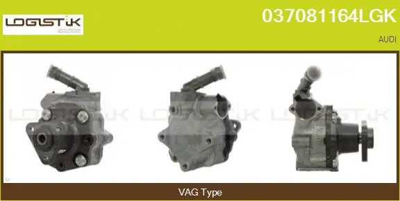 Pompe hydraulique, direction LGK 037081164LGK