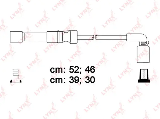 Kit de câbles d'allumage LYNXAUTO SPC1819