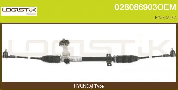 Crémaillère de direction LGK 028086903OEM
