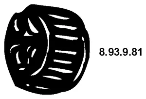 Anneau de fixation, silencieux EBERSPÄCHER 8.93.9.81