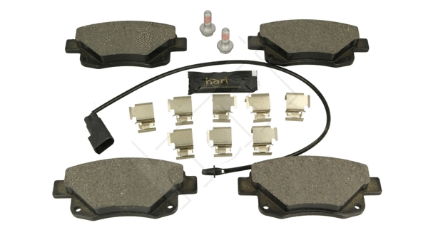 Kit de plaquettes de frein, frein à disque HART 248 965