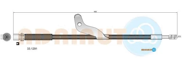 Flexible de frein ADRIAUTO 33.1291