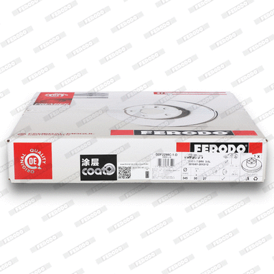Disque de frein FERODO DDF2298C-1-D