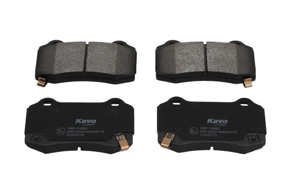 Kit de plaquettes de frein, frein à disque KAVO PARTS KBP-10062