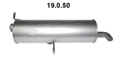 Silencieux arrière EBERSPÄCHER 19.0.50