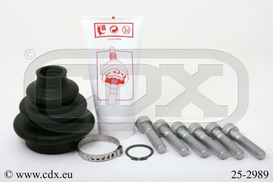 Jeu de joints-soufflets, arbre de commande CDX 25-2989