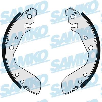 Jeu de mâchoires de frein SAMKO 89970