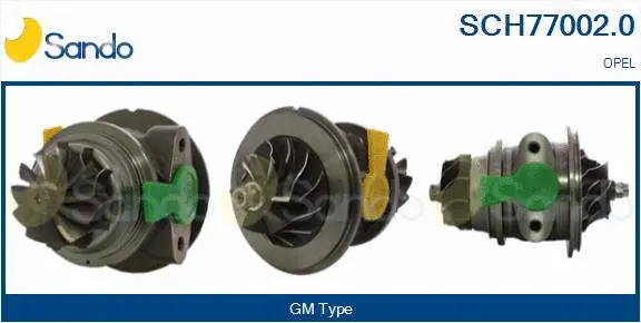 Groupe carter, turbocompresseur SANDO SCH77002.0