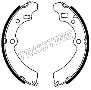 Jeu de mâchoires de frein TRUSTING 111.232
