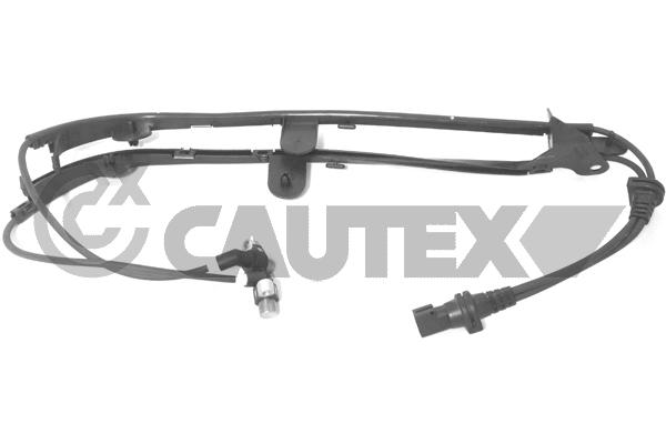 Capteur, vitesse de roue CAUTEX 755172