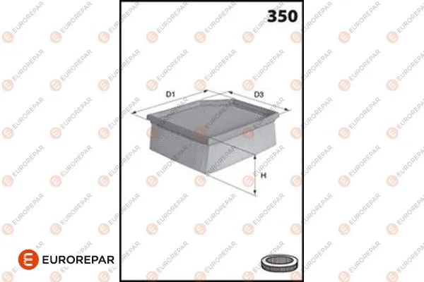 Filtre à air EUROREPAR 1682259780