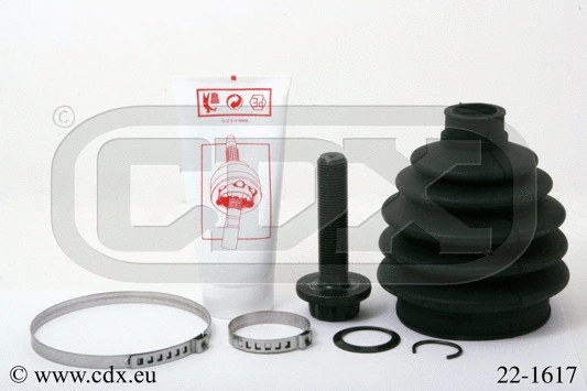 Jeu de joints-soufflets, arbre de commande CDX 22-1617