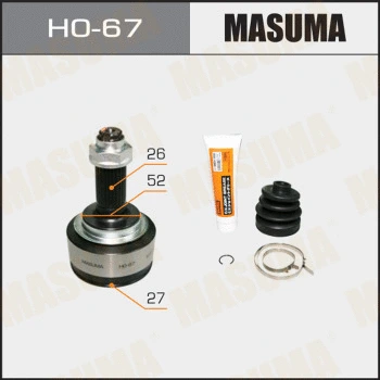 Jeu de joints, arbre de transmission MASUMA HO-67