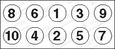 Jeu de boulons de culasse de cylindre GOETZE 22-17025B