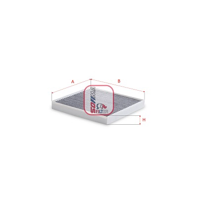 Filtre, air de l'habitacle SOFIMA S 4440 CA