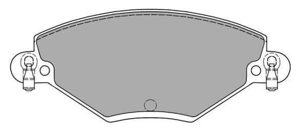 Kit de plaquettes de frein, frein à disque FREMAX FBP-1191