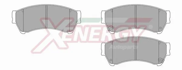Kit de plaquettes de frein, frein à disque AP XENERGY X41013